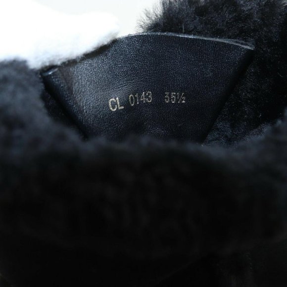 Louis Vuitton Black Shearling Winter Boots 862975 main image 6